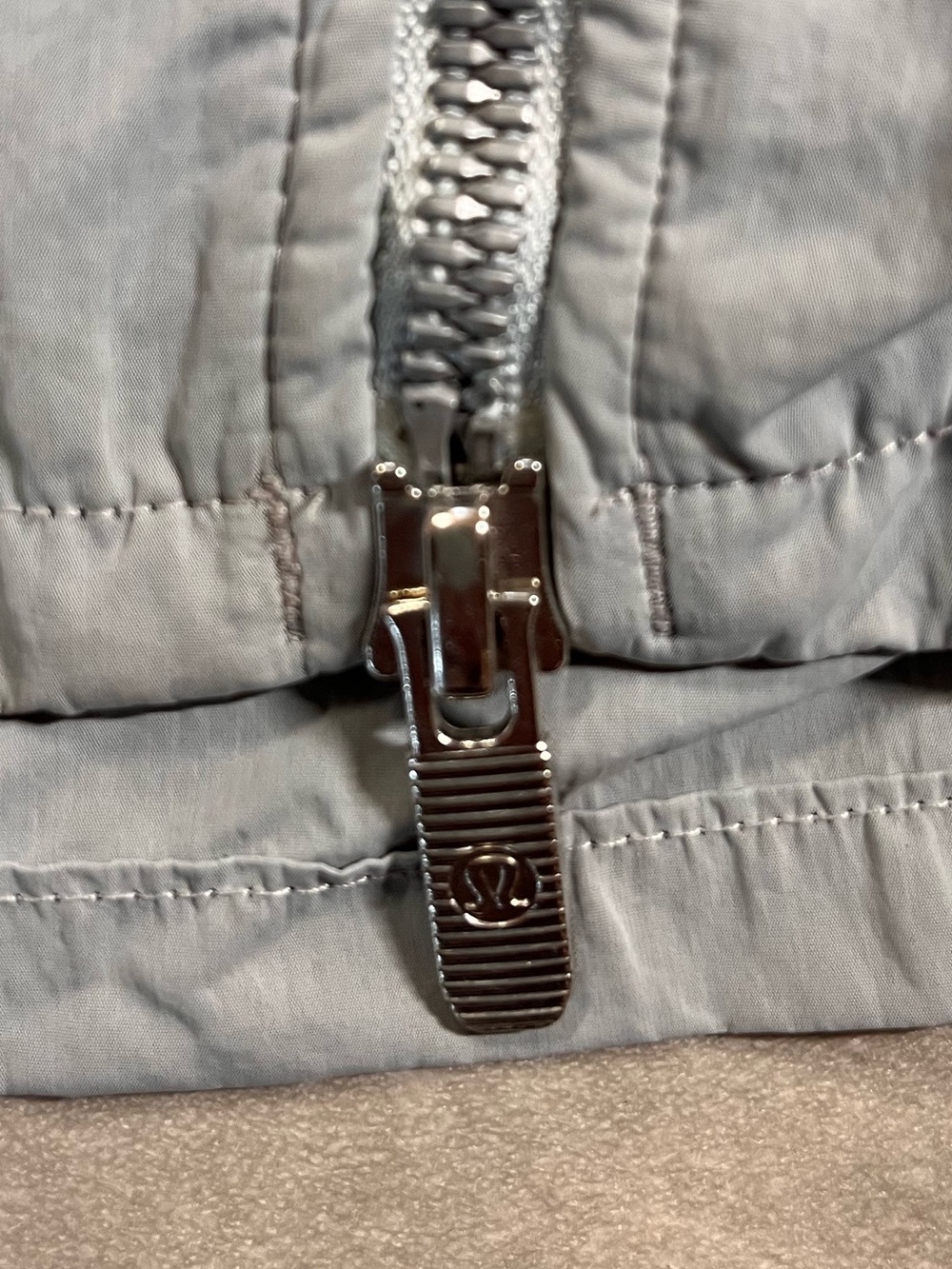 Lululemon Pack and Glyde jacket in a grey colorway. Water resistant 
Size 4 - Picture 9 of 11